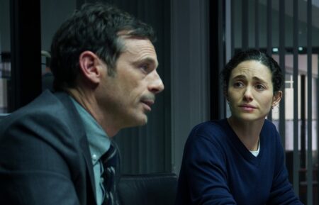 FURIOUS - “Flash Flood” - Alice and Danny’s road trip out of the city leads to hard truths – both professionally and personally. A case in Nora’s past comes back to haunt her. Catherine sets her sights on her next target. (Disney/Sarah Shatz) SCOOT MCNAIRY, EMMY ROSSUM, CAMPBELL SCOTT