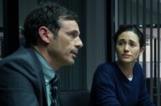 FURIOUS - “Flash Flood” - Alice and Danny’s road trip out of the city leads to hard truths – both professionally and personally. A case in Nora’s past comes back to haunt her. Catherine sets her sights on her next target. (Disney/Sarah Shatz) SCOOT MCNAIRY, EMMY ROSSUM, CAMPBELL SCOTT