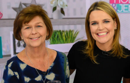 Savannah Guthrie and her mom, Nancy Guthrie, on 'Today'