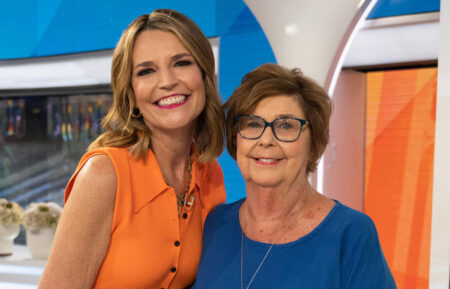 Savannah Guthrie and her mother, Nancy Guthrie, on 'Today'