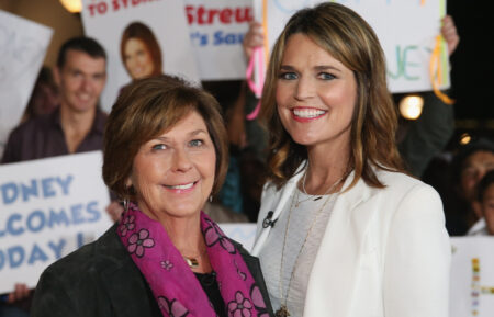 Savannah Guthrie and her mother, Nancy Guthrie, on 'Today'
