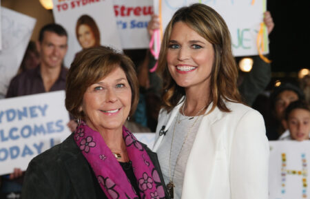 Savannah Guthrie and her mom, Nancy Guthrie, on 'Today'