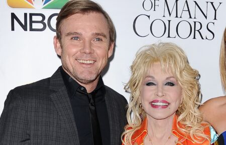 Ricky Schroder and Dolly Parton