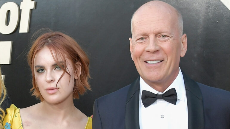 Bruce Willis and Tallulah Willis