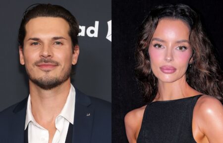 Gleb Savchenko attends the 37th Annual GLAAD Media Awards at The Beverly Hilton on March 05, 2026 in Beverly Hills, California; Maura Higgins attends the 2026 TIME100 Creators Event on July 30, 2026 in New York City.