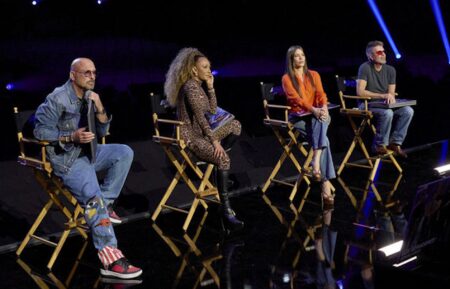 Howie Mandel, Mel B., Sofia Vergara, and Simon Cowell, 'America's Got Talent,' Season 21, Episode 8, NBC, July 21, 2026.