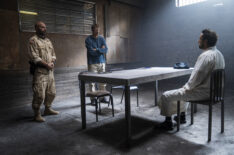 John Nixon (Joel Kinnaman) interrogates Saddam Hussein (Waleed Zuaiter) in 'High Value Target'