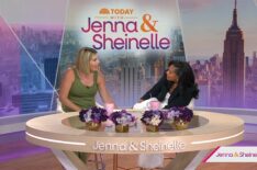 Jenna Bush Hager and Sheinelle Jones on the August 4, 2206, episode of NBC's 'Today With Jenna & Sheinelle.'