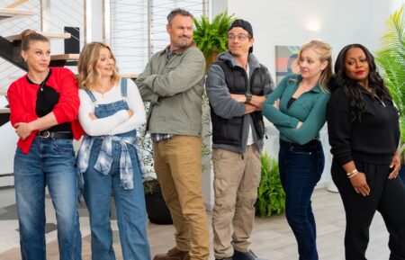 Jodie Sweetin, Beverley Mitchell, Brian Austin Green, Matthew Lawrence, Melissa Joan Hart, and Keshia Knight Pulliam, 'Totally '90s House' Season 1, HGTV, premieres August 26, 2026.