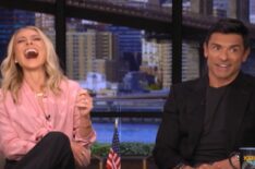 Kelly Ripa and Mark Consuelos on the August 11, 2026, episode of 'Live With Kelly and Mark.'