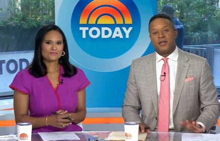 Kristen Welker and Craig Melvin on the August 24, 2026, episode of NBC's 'Today.'