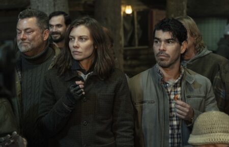 Lauren Cohan as Maggie, Raul Castillo as Luis - The Walking Dead: Dead City _ Season 3, Episode 4