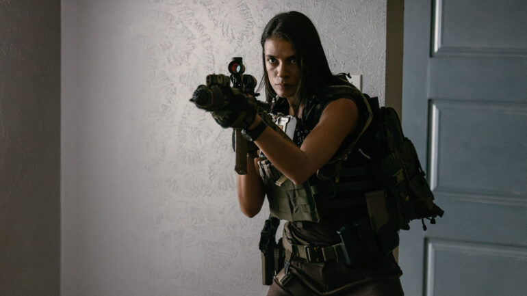 Laysla De Oliveira as Cruz Lioness, episode 2, season 3, streaming on Paramount+, 2026. Photo Credit: Lauren 
