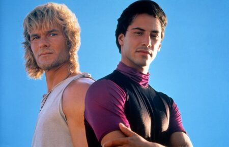 POINT BREAK, Patrick Swayze, Keanu Reeves