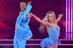 Matt James and Lindsay Arnold on the Season 30 premiere of ABC's 'Dancing With the Stars,' September 20, 2021.