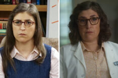 THE BIG BANG THEORY, l-r: Mayim Bialik, Jim Parsons, in 'The Valentino Submergence' (Season 9, Episode 15, aired February 11, 2016). ph: Monty Brinton/©CBS/courtesy Everett Collection