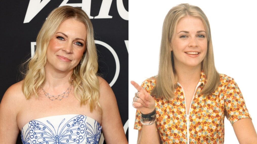 Melissa Joan Hart attends the Variety Power of Women Nashville event presented by Lifetime at Nashville Yards on May 01, 2025 in Nashville, Tennessee; SABRINA THE TEENAGE WITCH, Melissa Joan Hart, (Season 1, 1996), 1996-2003.