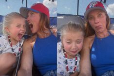 Mina Starsiak Hawk and daughter Charlotte, Instagram, July 18, 2026.