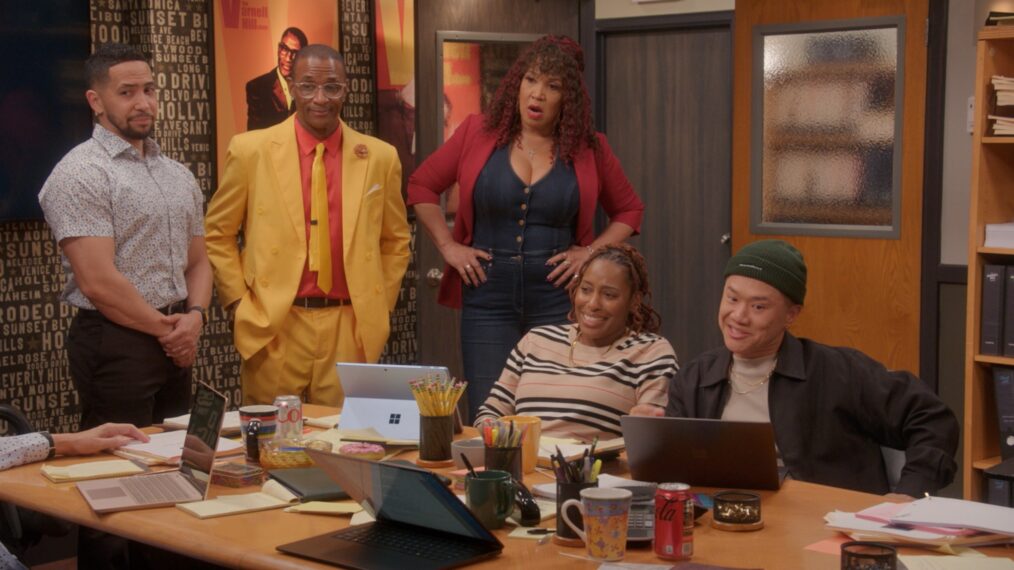 Neil Brown Jr., Tommy Davidson, Kym Whitley, Mina Quarterman, and Tim Chantarangsu, 'The Varnell Hill Show,' Season 1, Episode 1, Paramount+, premieres September 1, 2026.