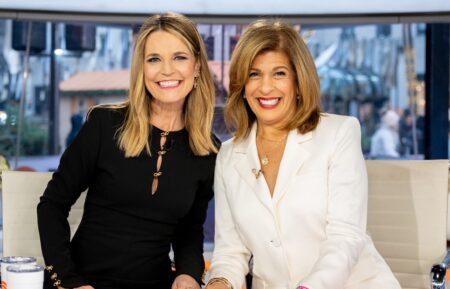 Savannah Guthrie and Hoda Kotb on the January 10, 2025, episode of NBC's 'Today.'