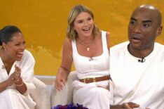 Sheinelle Jones, Jenna Bush Hager, and Charlamagne That God on the August 19, 2026, episode of NBC's 'Today With Jenna & Sheinelle.'