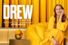 Drew Barrymore, 'The Drew Barrymore Show' Season 7 key art, premieres September 14, 2026, CBS.