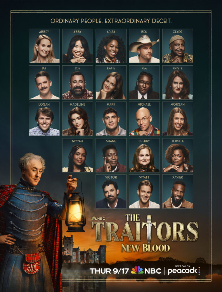 The Traitors New Blood Cast Grid