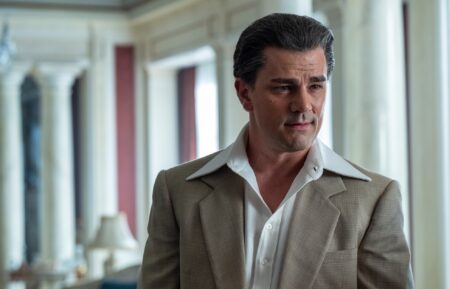 THE WESTIES, Hamish Allan-Headley as John Gotti, ‘A Right Rose Tree', (Season 1, ep. 105, aired Aug. 2, 2026). photo: Brooke Palmer / ©MGM+ / Courtesy Everett Collection