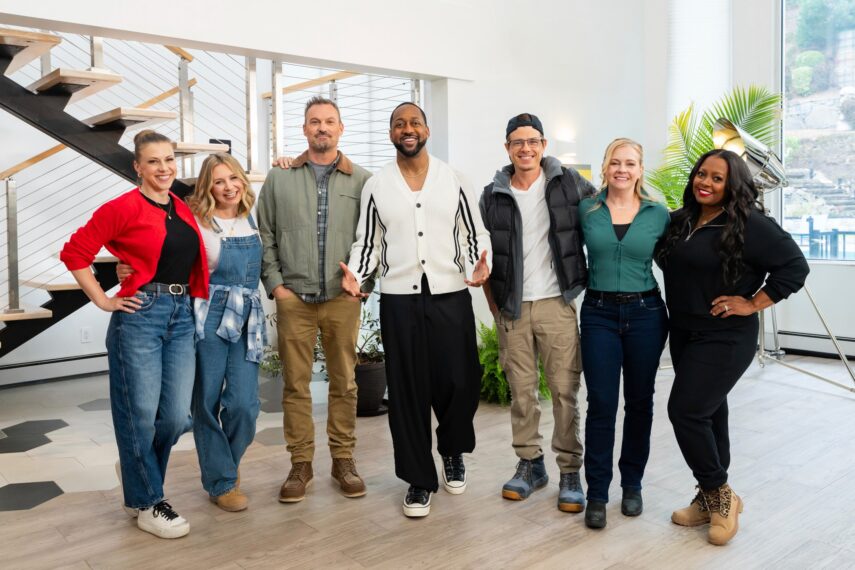 Jodie Sweetin, Beverley Mitchell, Brian Austin Green, Jaleel White, Matthew Lawrence, Melissa Joan Hart, and Keshia Knight Pulliam, 'Totally '90s House, 'HGTV, Season 1, premieres August 26, 2026.