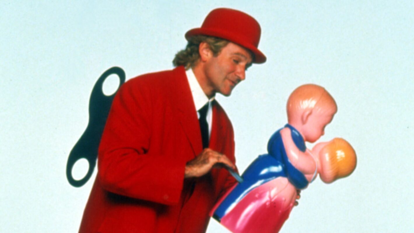 TOYS, Robin Williams, 1992, TM & Copyright (c) 20th Century Fox Film Corp. All rights reserved.
