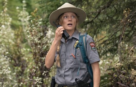 Tracy Spiridakos as Anna Pigeon in Episode 101 of Anna Pigion on USA Network, premieres August 7, 2026.