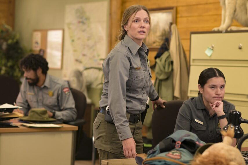 Tracy Spiridakos and Paulina Alexis, 'Anna Pigeon,' Season 1, Episode 2, USA Network, August 14, 2026.