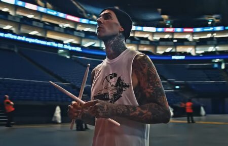 Travis Barker, 'Travis Barker: Louder Than Fear' trailer, Hulu documentary, premieres August 13, 2026.