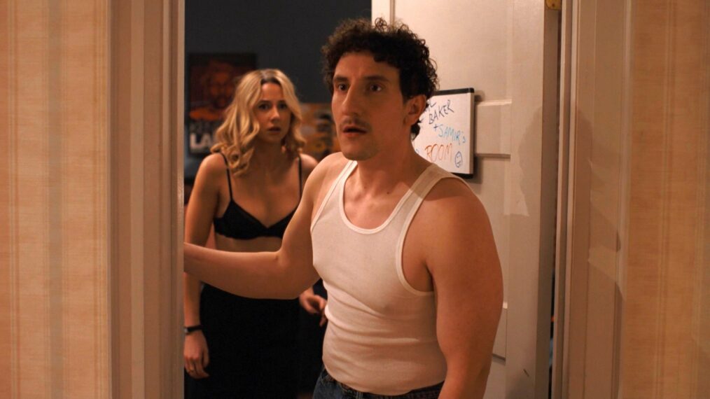 Lucy Freyer and Malik Elassal in 'Adults' Season 2