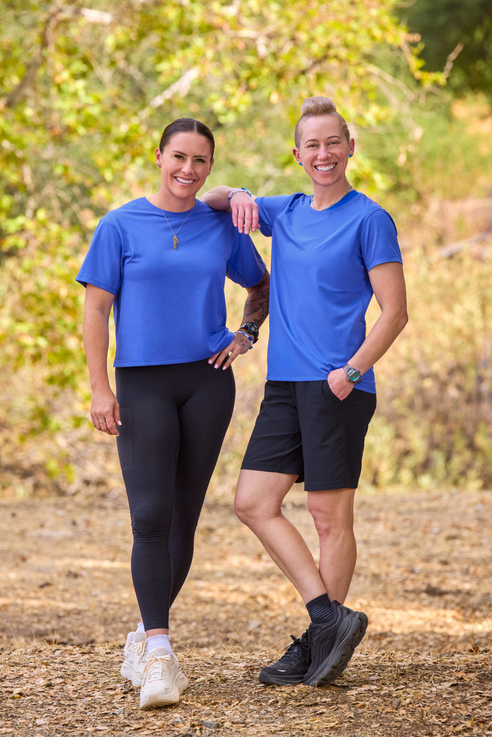 Ali Krieger and Joanna Lohman, from the CBS Original Series THE AMAZING RACE