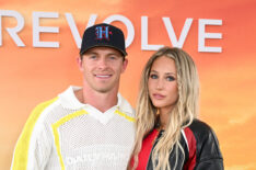 Braxton Berrios, Alix Earle at Revolve Festival: The Eighth Annual Fashion, Music and Lifestyle Event on April 12, 2025 in Thermal, California