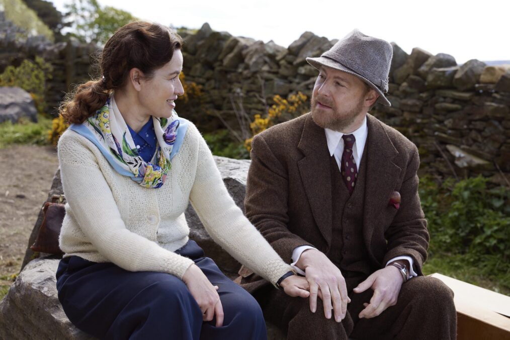 Dorothy (Maimie McCoy), Siegfried Farnon (Samuel West) in 'All Creatures Great and Small' Season 7