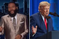'Kimmel' Guest Host Anthony Anderson Dissects Trump's 'Weird' New Hair