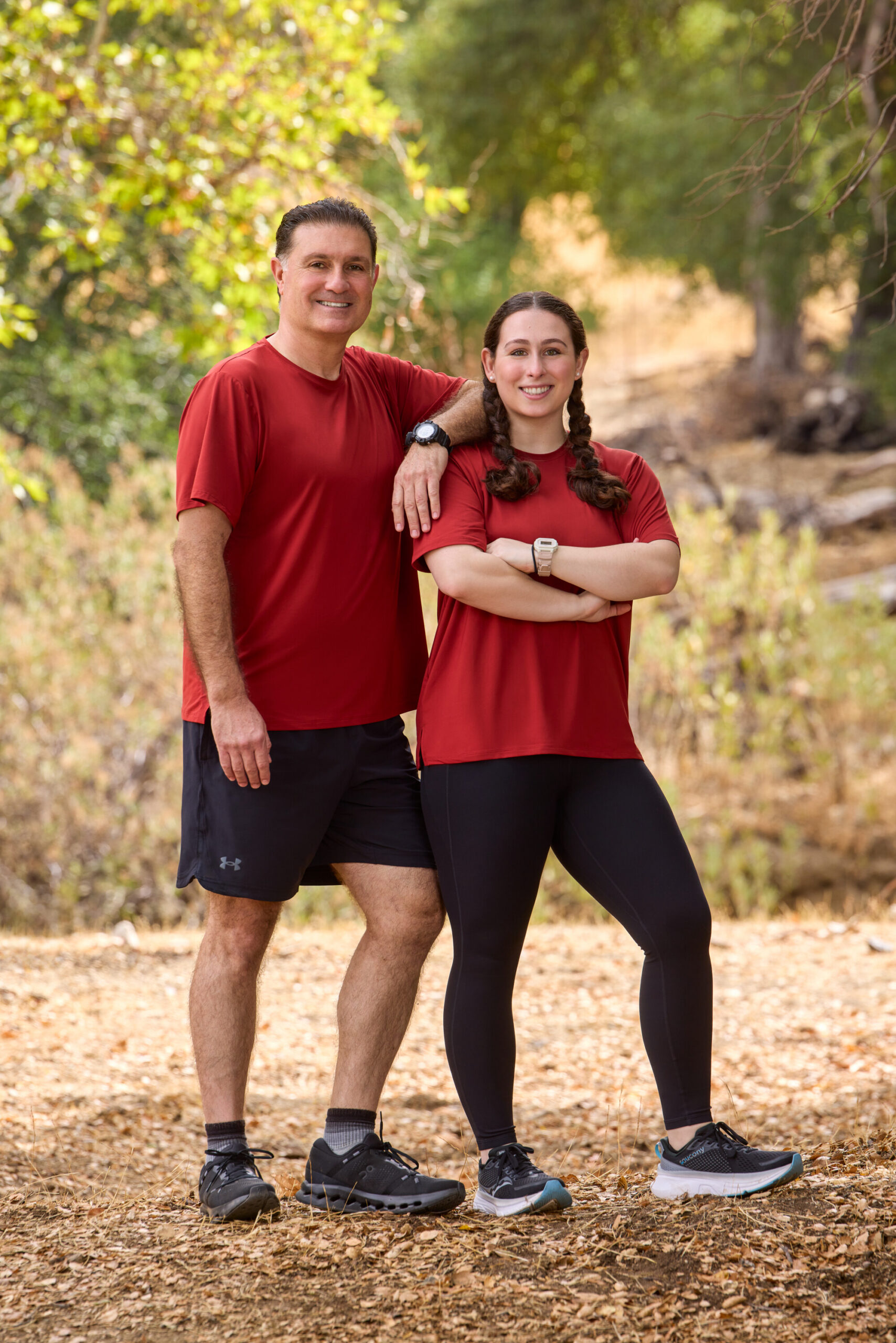 Anuar Tager and Andrea Tager Ballesca from the CBS Original Series THE AMAZING RACE