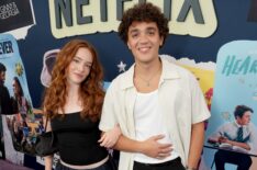 Beatrice Kitsos and David Iacono attend as Netflix Hosts an End of Summer Bash Celebrating the Past, Present and Future of their Coming-of-Age Slate at Laya Restaurant on August 13, 2026 in Los Angeles, California.