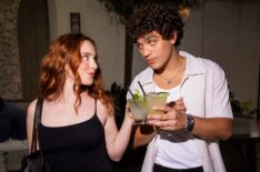 Beatrice Kitsos and David Iacono attend as Netflix Hosts an End of Summer Bash Celebrating the Past, Present and Future of their Coming-of-Age Slate at Laya Restaurant on August 13, 2026 in Los Angeles, California.