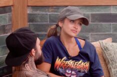 Big Brother on the CBS Television Network and streaming on Paramount+ (live and on-demand for Paramount+ with SHOWTIME subscribers, or on-demand for Paramount+ Essential subscribers the day after the episode airs)* Pictured: Kamu Kirk and Lyric Medeiros.