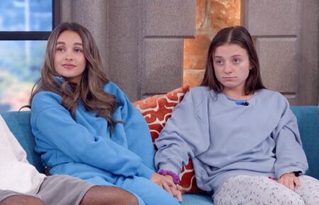 BIG BROTHER on the CBS Television Network and streaming on Paramount+ (live and on-demand for Paramount+ with SHOWTIME subscribers, or on-demand for Paramount+ Essential subscribers the day after the episode airs)* Pictured: Lyric Medeiros and Mallory Aurichio.