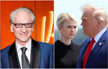 Bill Maher; Donald Trump and Natalie Harp