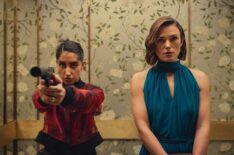 Ambika Mod and Keira Knightley in 'Black Doves' Season 2