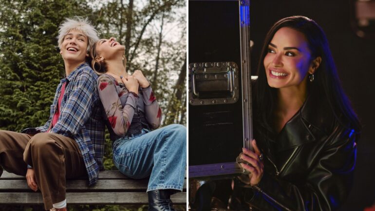 Hudson Stone, Liamani Segura, Demi Lovato in 'Camp Rock 3'