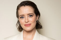 Claire Foy receives the Golden Eye Award before the screening of ‘H Is For Hawk’ during the 21st Zurich Film Festival at Kongresshaus on September 29, 2025, in Zurich, Switzerland