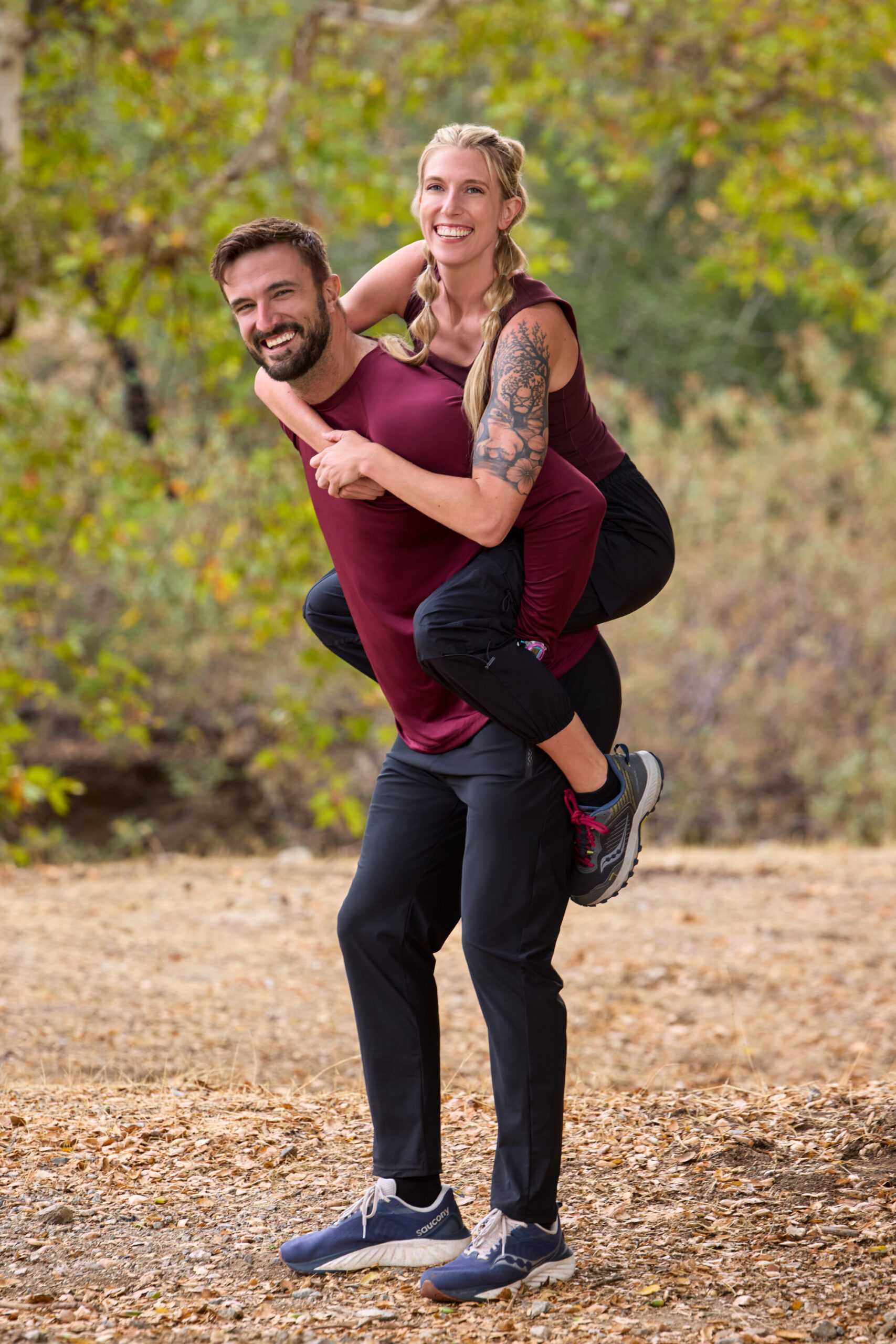 Cody Langlois and Jaime Tribo, from the CBS Original Series THE AMAZING RACE