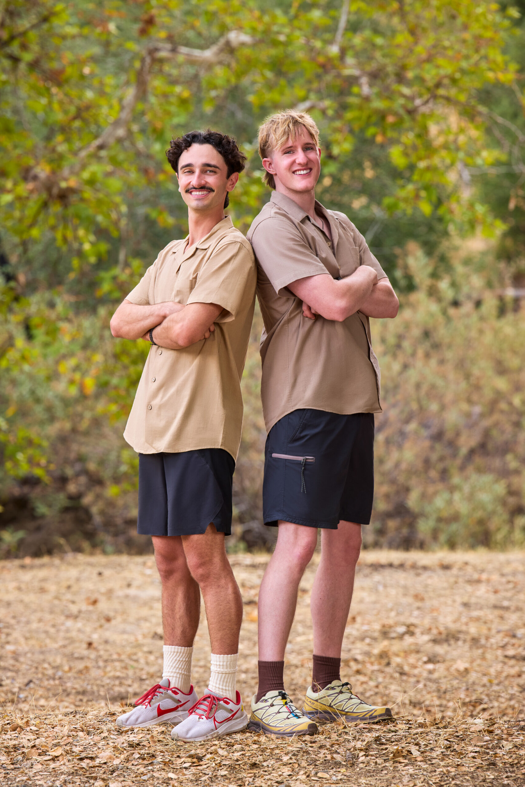 Conner Wilson and Garrett McGuire, from the CBS Original Series THE AMAZING RACE