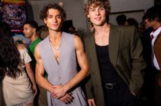 Costa D'Angelo and Josh MacQueen attend as Netflix Hosts an End of Summer Bash Celebrating the Past, Present and Future of their Coming-of-Age Slate at Laya Restaurant on August 13, 2026 in Los Angeles, California.